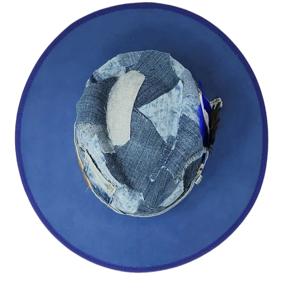 Gentry Brimm Collection  Blue Denim women Hat Haven