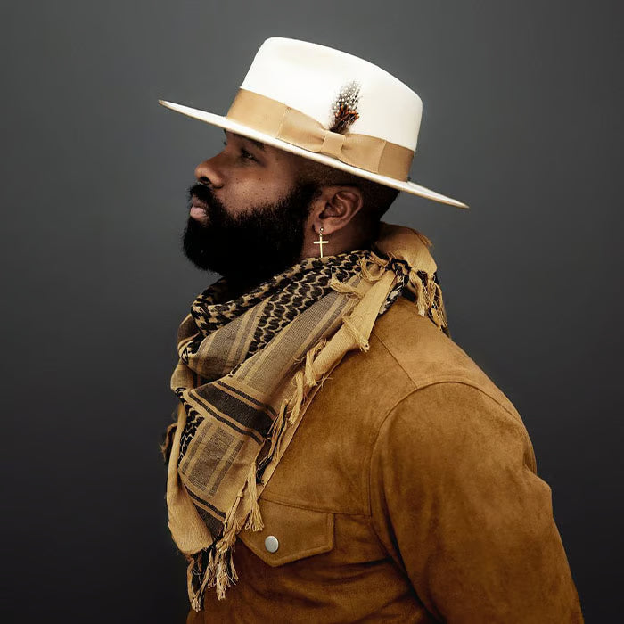 Gentry Brimm Collection Fergusion Fedora Belly Hat