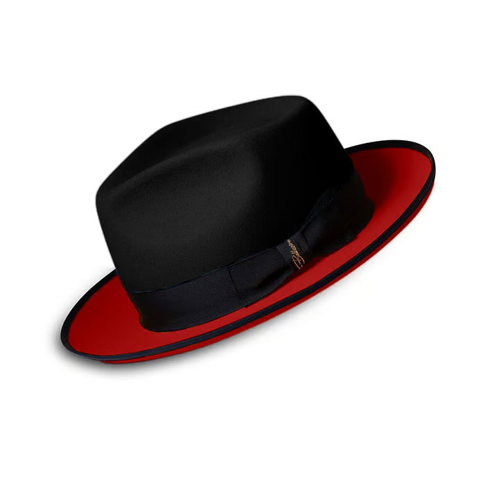 Gentry Brimm Collection Limited Fedora Fox Belly Hat